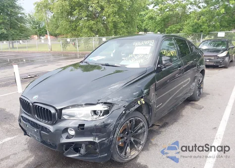 2015 BMW X6 xDrive35I z USA, uszkodzony, nr VIN 5UXKU2C58F0596465